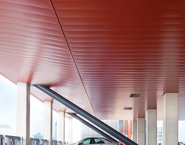 Exterior Metal Ceilings